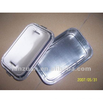 airline coated aluminum foil food container